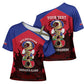 Personalized Les Grenadiers Haiti Football Cross Shoulder Shirt 2026 Nou Retounen Red Version
