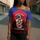 Personalized Les Grenadiers Haiti Football Cross Shoulder Shirt 2026 Nou Retounen Red Version