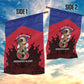Les Grenadiers Haiti Football Garden Flag 2026 Nou Retounen Red Version - African Pride