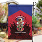 Les Grenadiers Haiti Football Garden Flag 2026 Nou Retounen Red Version - African Pride