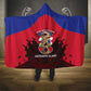 Les Grenadiers Haiti Football Hooded Blanket 2026 Nou Retounen Red Version - African Pride