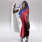 Les Grenadiers Haiti Football Hooded Blanket 2026 Nou Retounen Red Version - African Pride