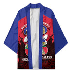 Personalized Les Grenadiers Haiti Football Kimono 2026 Nou Retounen Red Version