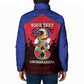 Personalized Les Grenadiers Haiti Football Padded Jacket 2026 Nou Retounen Red Version