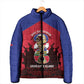 Personalized Les Grenadiers Haiti Football Padded Jacket 2026 Nou Retounen Red Version