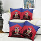 Les Grenadiers Haiti Football Pillow Cover 2026 Nou Retounen Red Version