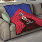 Les Grenadiers Haiti Football Quilt 2026 Nou Retounen Red Version - African Pride
