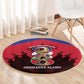 Les Grenadiers Haiti Football Round Carpet 2026 Nou Retounen Red Version - African Pride