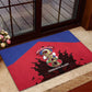 Les Grenadiers Haiti Football Rubber Doormat 2026 Nou Retounen Red Version - African Pride