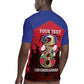 Personalized Les Grenadiers Haiti Football Rugby Jersey 2026 Nou Retounen Red Version LT14