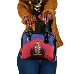 Les Grenadiers Haiti Football Shoulder Handbag 2026 Nou Retounen Red Version - African Pride