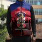 Personalized Les Grenadiers Haiti Football Sleeveless Puffer Jacket 2026 Nou Retounen Red Version