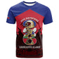 Personalized Les Grenadiers Haiti Football T shirt 2026 Nou Retounen Red Version LT14