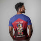 Personalized Les Grenadiers Haiti Football T shirt 2026 Nou Retounen Red Version LT14