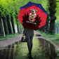 Les Grenadiers Haiti Football Umbrella 2026 Nou Retounen Red Version