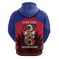 Personalized Les Grenadiers Haiti Football Zip Hoodie 2026 Nou Retounen Red Version - African Pride