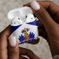 Les Grenadiers Haiti Football AirPods Case 2026 Nou Retounen White Version