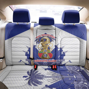Les Grenadiers Haiti Football Back Car Seat Cover 2026 Nou Retounen White Version - African Pride