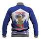 Personalized Les Grenadiers Haiti Football Baseball Jacket 2026 Nou Retounen White Version - African Pride