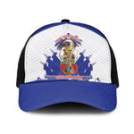 Les Grenadiers Haiti Football Baseball Net Cap 2026 Nou Retounen White Version - African Pride