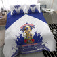 Les Grenadiers Haiti Football Bedding Set 2026 Nou Retounen White Version - African Pride