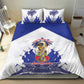 Les Grenadiers Haiti Football Bedding Set 2026 Nou Retounen White Version - African Pride