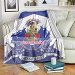 Les Grenadiers Haiti Football Blanket 2026 Nou Retounen White Version - African Pride