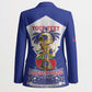 Personalized Les Grenadiers Haiti Football Blazer 2026 Nou Retounen White Version