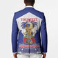 Personalized Les Grenadiers Haiti Football Blazer 2026 Nou Retounen White Version