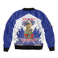 Personalized Les Grenadiers Haiti Football Bomber Jacket 2026 Nou Retounen White Version - African Pride