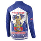 Personalized Les Grenadiers Haiti Football Button Sweatshirt 2026 Nou Retounen White Version