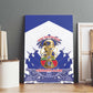 Les Grenadiers Haiti Football Canvas Wall Art 2026 Nou Retounen White Version - African Pride