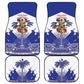 Personalized Les Grenadiers Haiti Football Car Mats 2026 Nou Retounen White Version - African Pride
