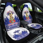 Les Grenadiers Haiti Football Car Seat Cover 2026 Nou Retounen White Version - African Pride