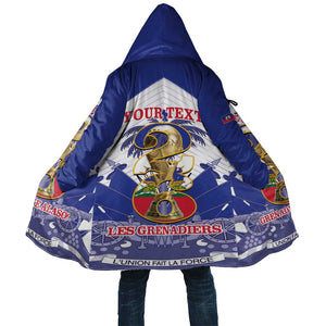 Personalized Les Grenadiers Haiti Football Cloak 2026 Nou Retounen White Version