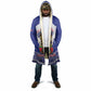 Personalized Les Grenadiers Haiti Football Cloak 2026 Nou Retounen White Version