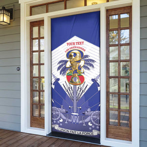 Personalized Les Grenadiers Haiti Football Door Cover 2026 Nou Retounen White Version