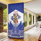 Personalized Les Grenadiers Haiti Football Door Cover 2026 Nou Retounen White Version