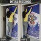 Personalized Les Grenadiers Haiti Football Door Cover 2026 Nou Retounen White Version