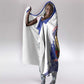 Les Grenadiers Haiti Football Hooded Blanket 2026 Nou Retounen White Version - African Pride