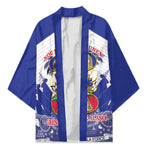 Personalized Les Grenadiers Haiti Football Kimono 2026 Nou Retounen White Version