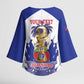 Personalized Les Grenadiers Haiti Football Kimono Sleeve Blouse 2026 Nou Retounen White Version