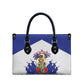 Les Grenadiers Haiti Football Leather Bag 2026 Nou Retounen White Version