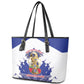 Les Grenadiers Haiti Football Leather Tote Bag 2026 Nou Retounen White Version - African Pride