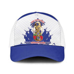 Les Grenadiers Haiti Football Mesh Trucker Cap 2026 Nou Retounen White Version - African Pride
