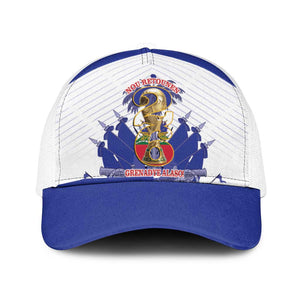 Les Grenadiers Haiti Football Mesh Trucker Cap 2026 Nou Retounen White Version - African Pride