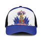 Les Grenadiers Haiti Football Mesh Trucker Cap 2026 Nou Retounen White Version - African Pride