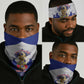 Les Grenadiers Haiti Football Neck Gaiter 2026 Nou Retounen White Version - African Pride
