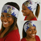 Les Grenadiers Haiti Football Neck Gaiter 2026 Nou Retounen White Version - African Pride