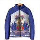 Personalized Les Grenadiers Haiti Football Padded Jacket 2026 Nou Retounen White Version